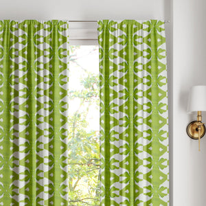 Palm Green Curtain Panel
