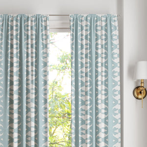 Palm Mist Curtain Panel