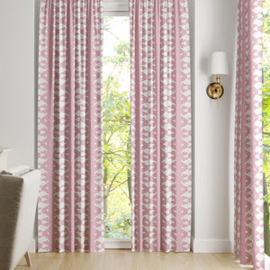 Palm Rose Curtain Panel