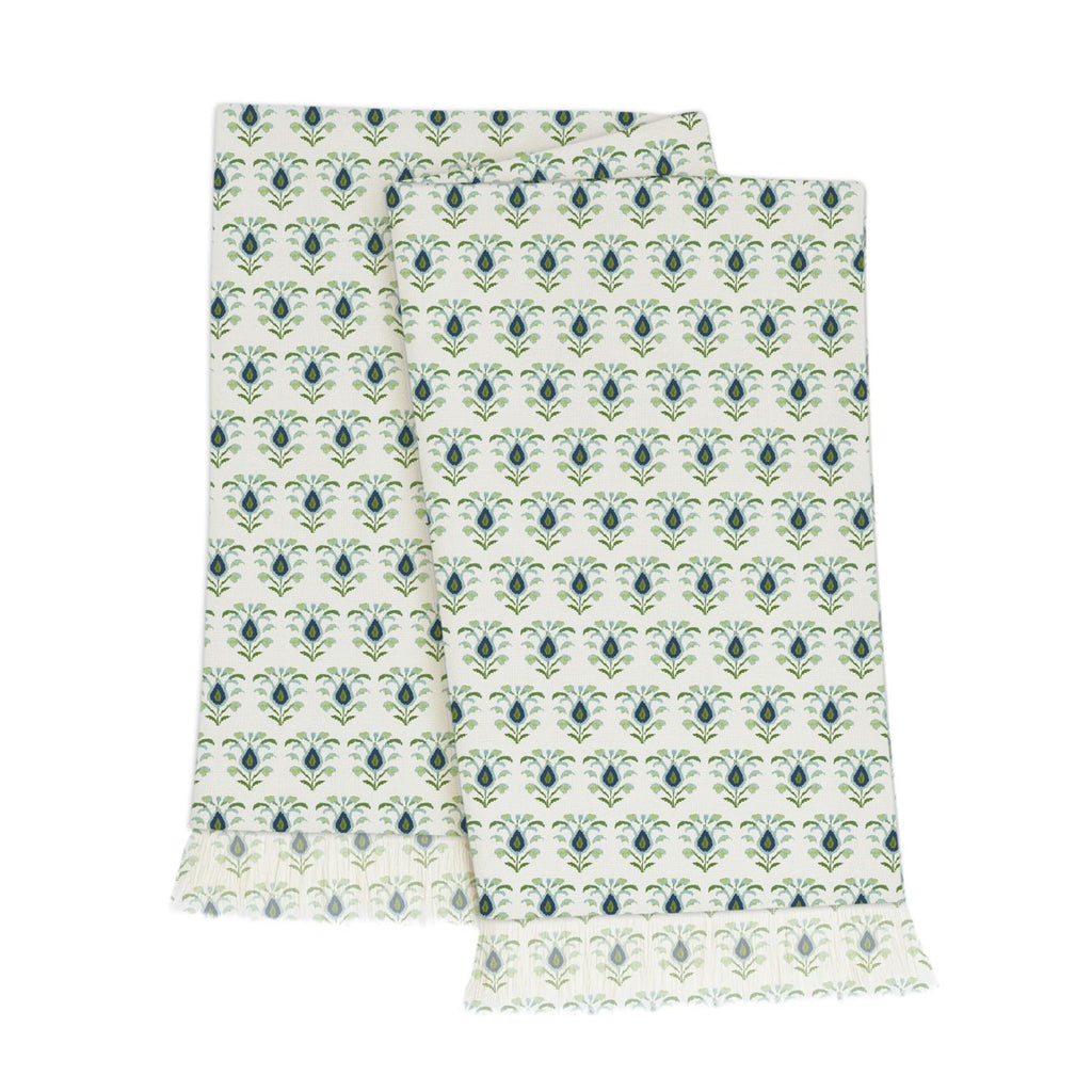 Rosemary White Throw Blanket | Laura Park