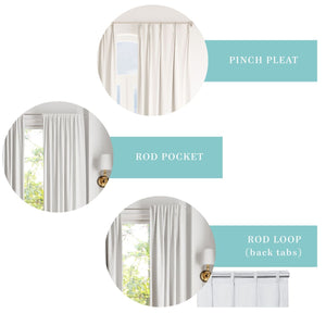 Palm Mist Curtain Panel