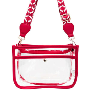 Pieces x Laura Park, Spice Market Red Stadium Bag