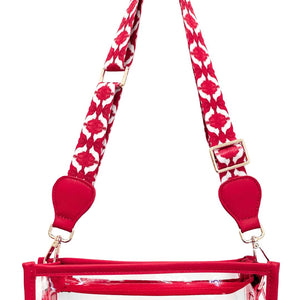 Pieces x Laura Park, Spice Market Red Stadium Bag