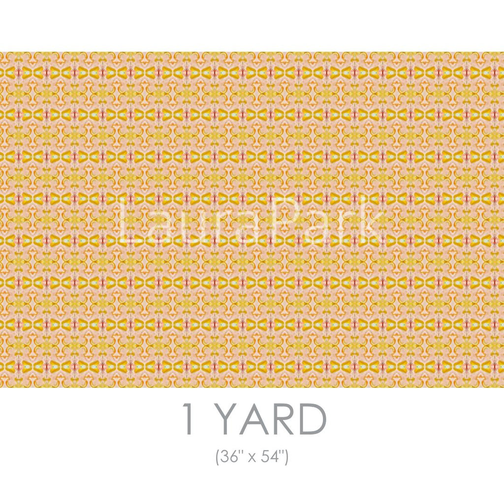 Sundance Orange Fabric by the Yard