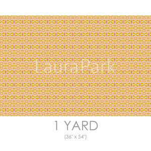 Sundance Orange Fabric by the Yard