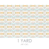 Flower Child Orange Fabric by the Yard