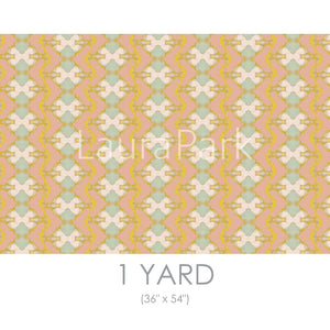 Lily Pond Apricot Sample Swatch