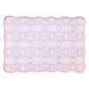 Mosaic Lavender Scalloped Placemats
