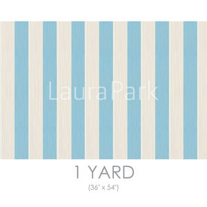 Versailles Stripe Blue Sample Swatch