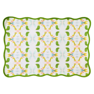 Dogwood Scalloped Placemats