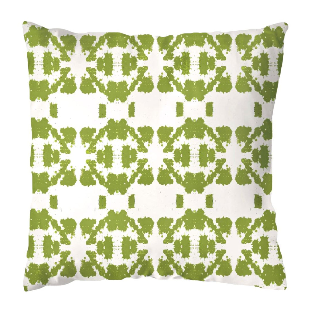 Mosaic Green 22x22 Outdoor Pillow