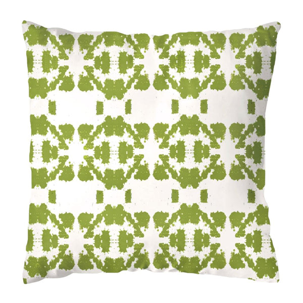 Mosaic Green 22x22 Outdoor Pillow