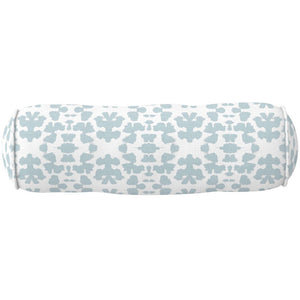 Chintz Mist Round Bolster Pillow