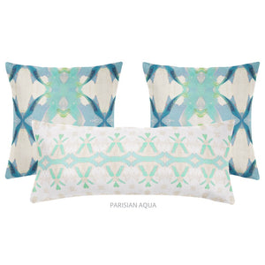 Jasmine Blue 26x26 Pillow