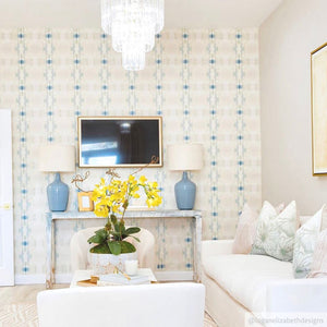 Coral Bay Pale Blue Wallpaper