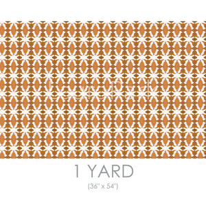 Spice Market Orange Fabric by the Yard