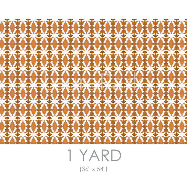 Spice Market Orange Fabric by the Yard