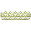 Mosaic Green Round Bolster Pillow