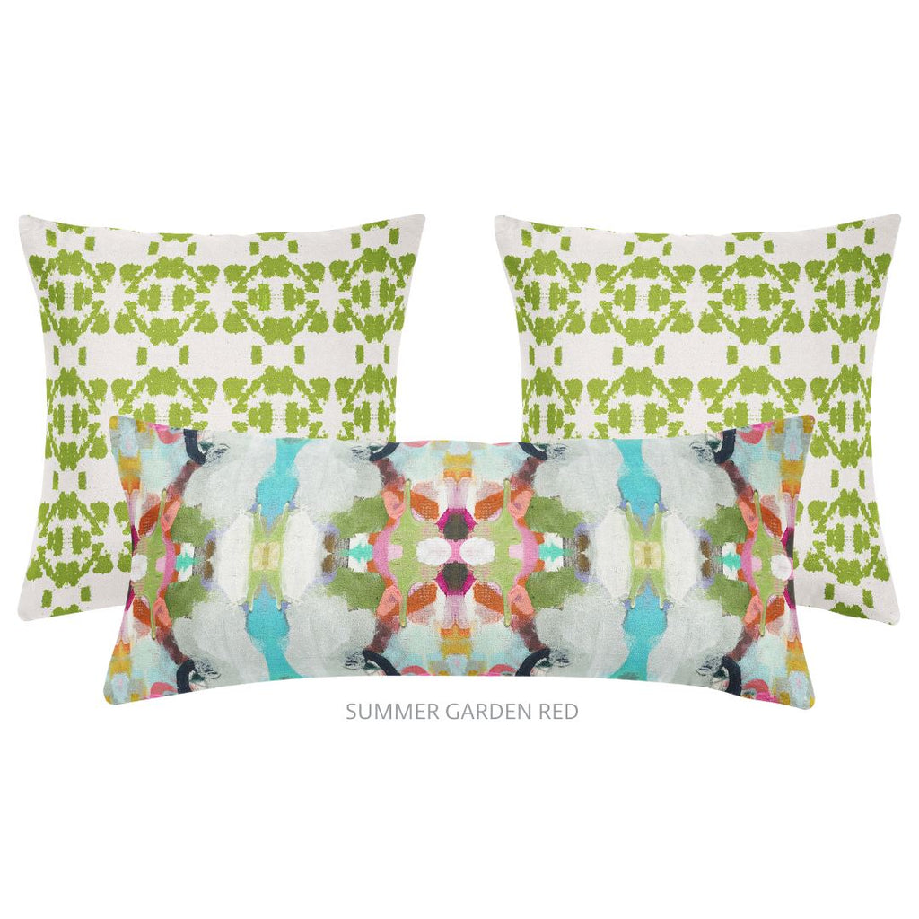 Mosaic Green 26x26 Pillow