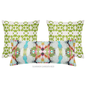 Mosaic Green 26x26 Pillow