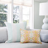 Versailles Stripe Aqua 26x26 Pillow