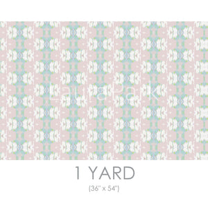 Butterfly Garden Blush Fabric by the Yard