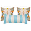 Versailles Stripe Blue 14x36 Pillow