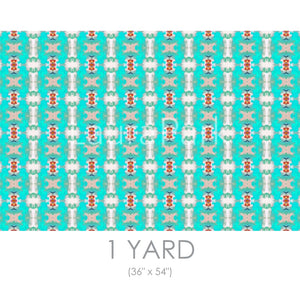 Coral Bay Red Fabric by the Yard