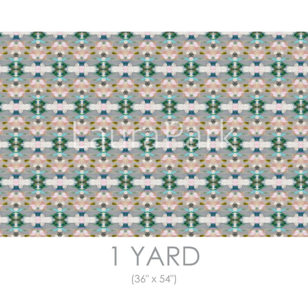 Indigo Girl Green Fabric by the Yard