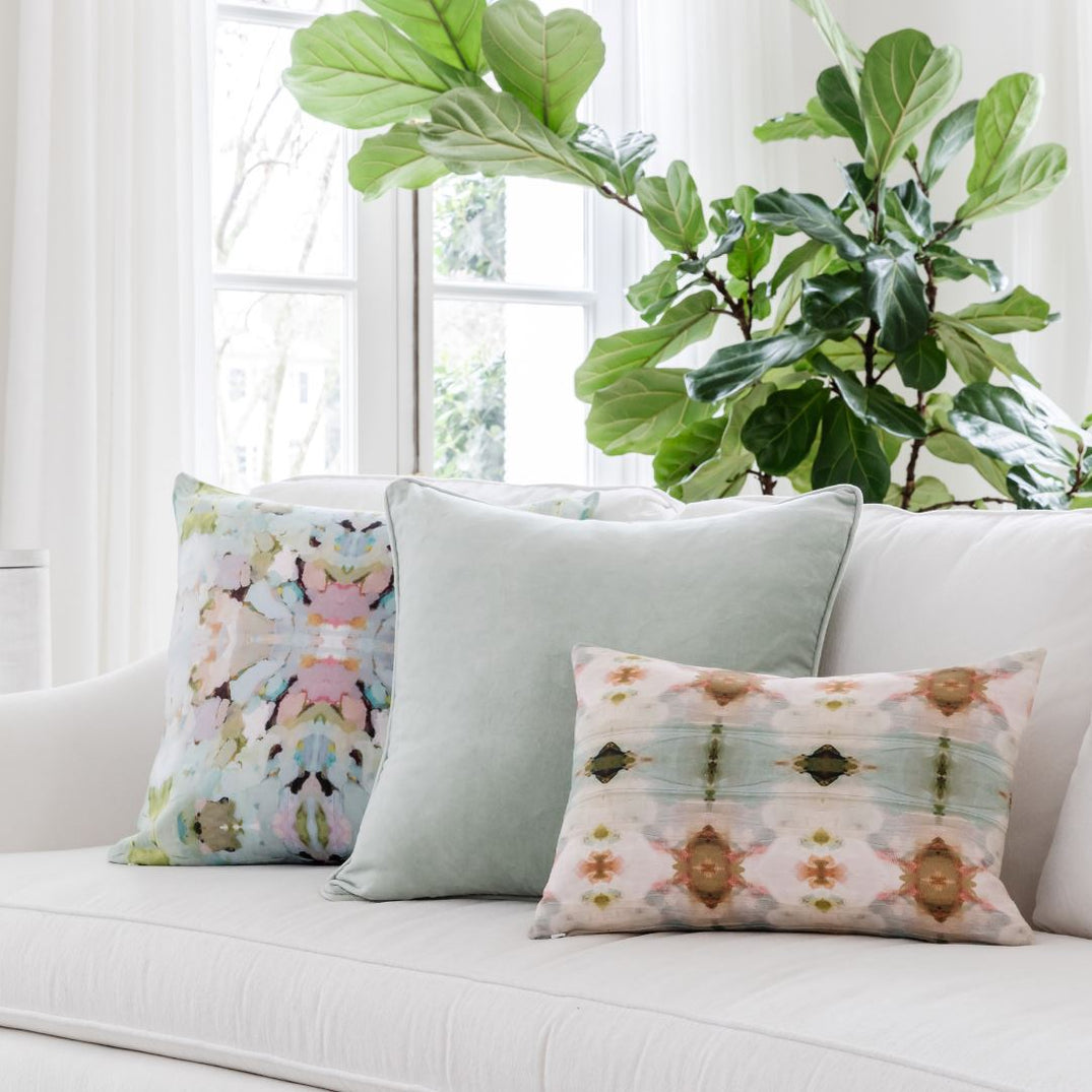 Martini Olives 22x22 Pillow Laura Park