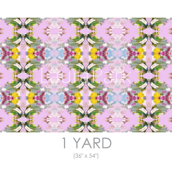 Poppy Pink Fabric by the Yard