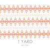 Parisian Orange Fabric by the Yard