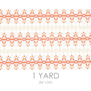 Parisian Orange Fabric by the Yard