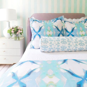 Jasmine Blue Duvet Cover