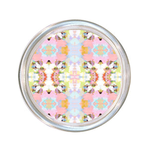 Brooks Avenue Pink Large Glass Coaster