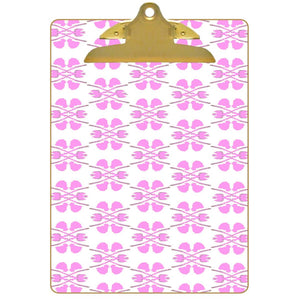 Clover Pink Clipboard