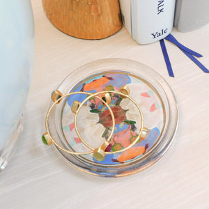 Giverny Large Glass Coaster