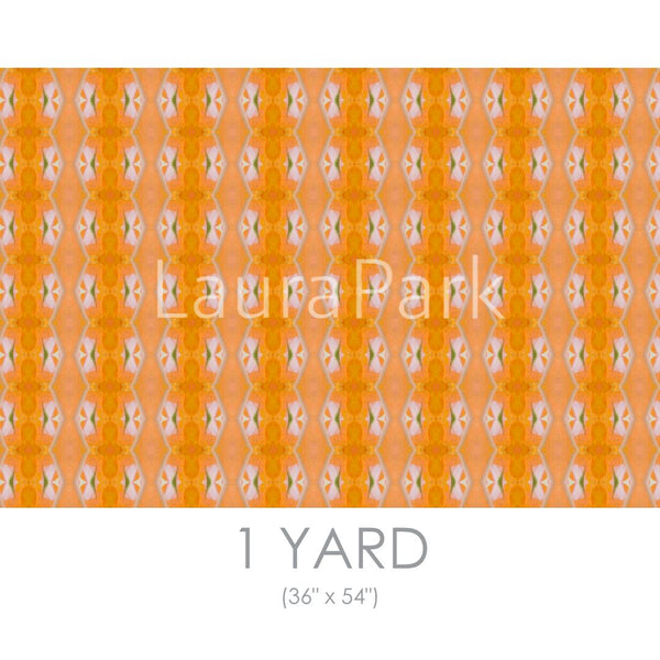 Orange Blossom Fabric by the Yard