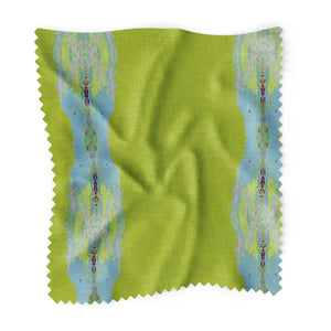 Provence Chartreuse Stripe Fabric by the Yard