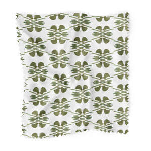 Clover Olive Fabric by the Yard