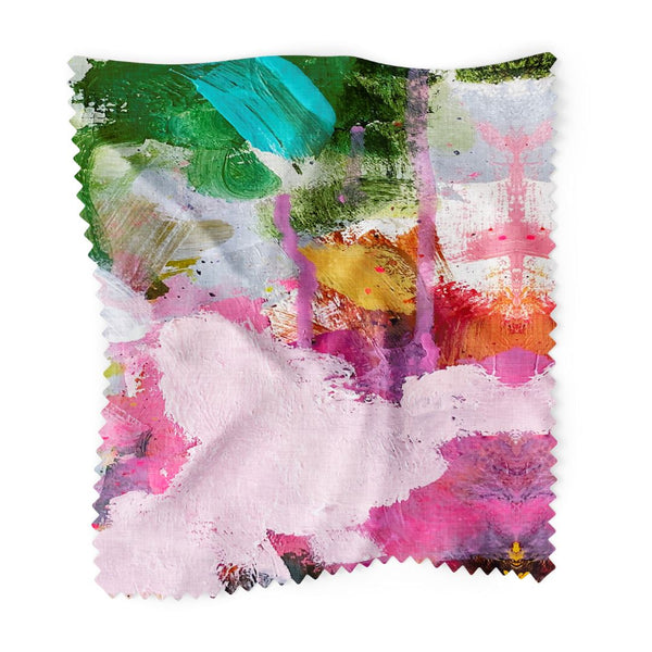 Namaste Pink Fabric by the Yard