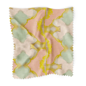 Lily Pond Apricot Fabric by the Yard