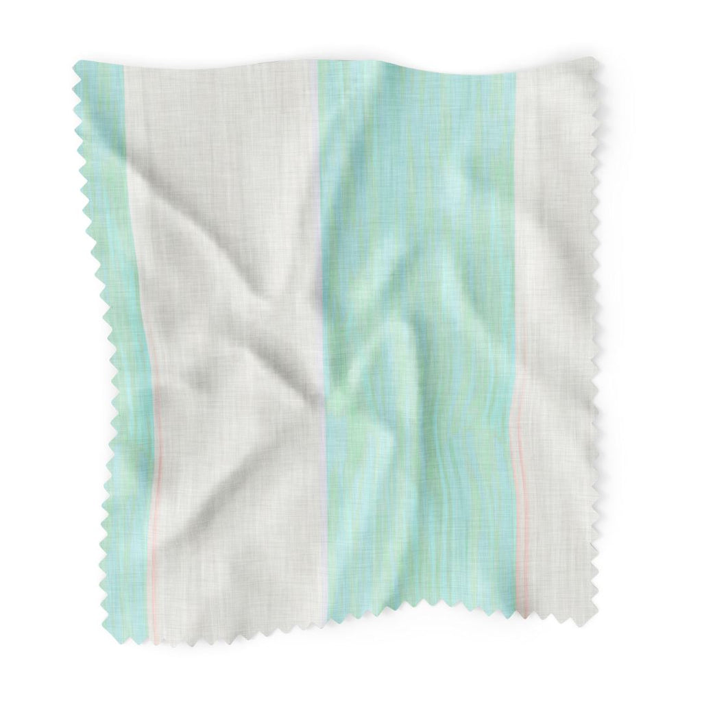 Versailles Stripe Aqua Sample Swatch