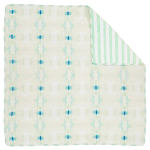 Coral Bay Pale Blue Baby Blanket