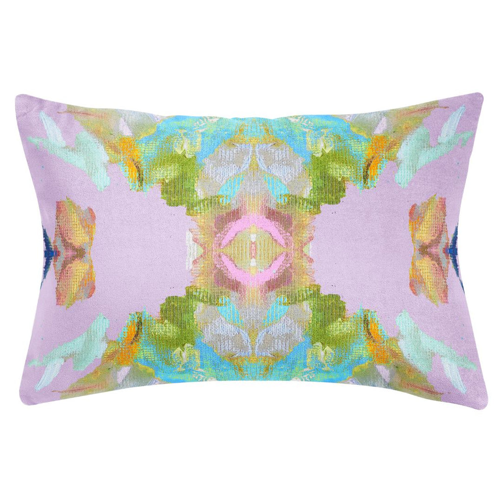 Stained Glass Lavender 14x20 Pillow