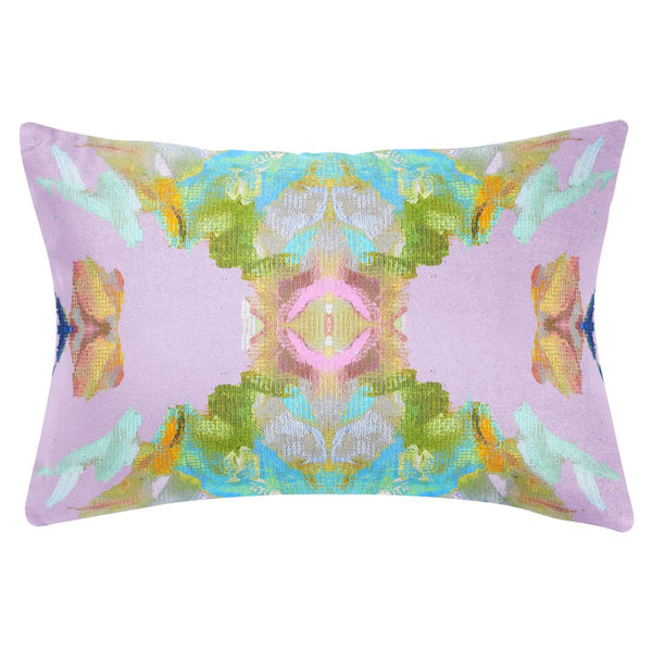 Stained Glass Lavender 14x20 Pillow