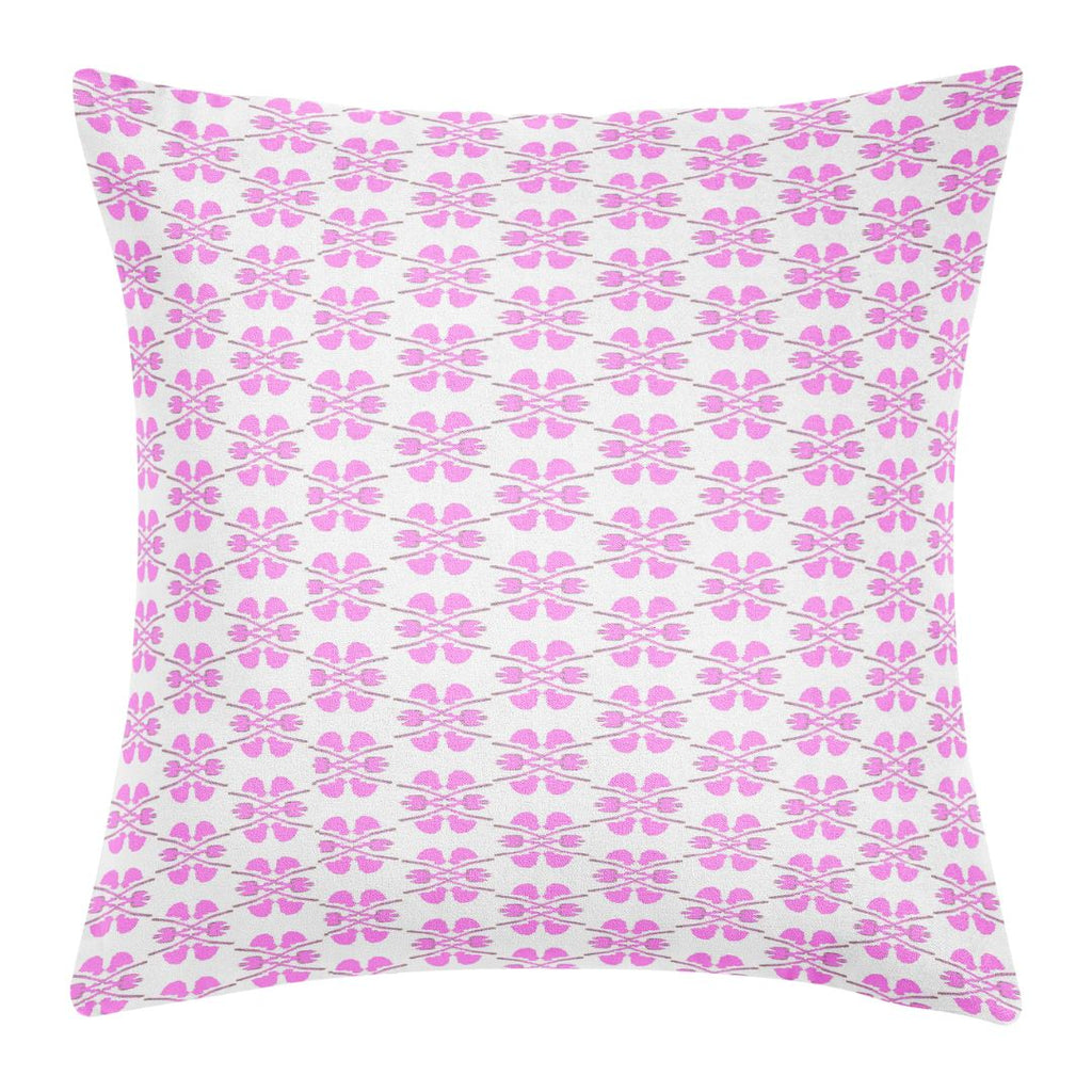 Clover Pink 22x22 Pillow