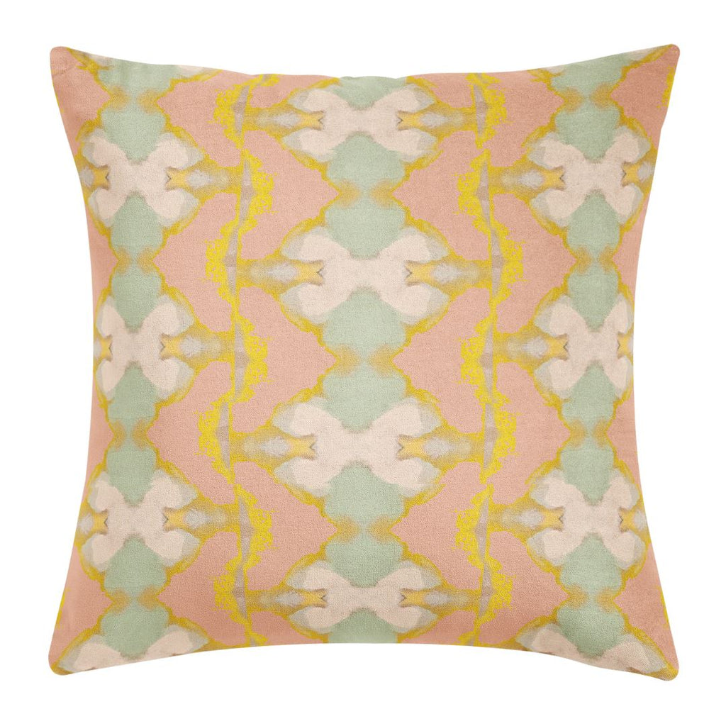 Lily Pond Apricot 22x22 Pillow