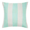 Versailles Stripe Aqua 22x22 Pillow
