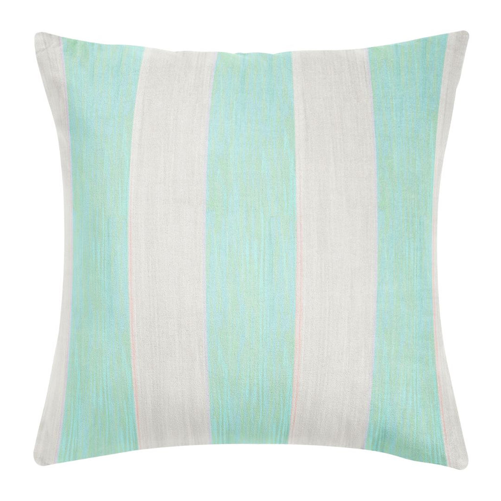 Versailles Stripe Aqua 22x22 Pillow